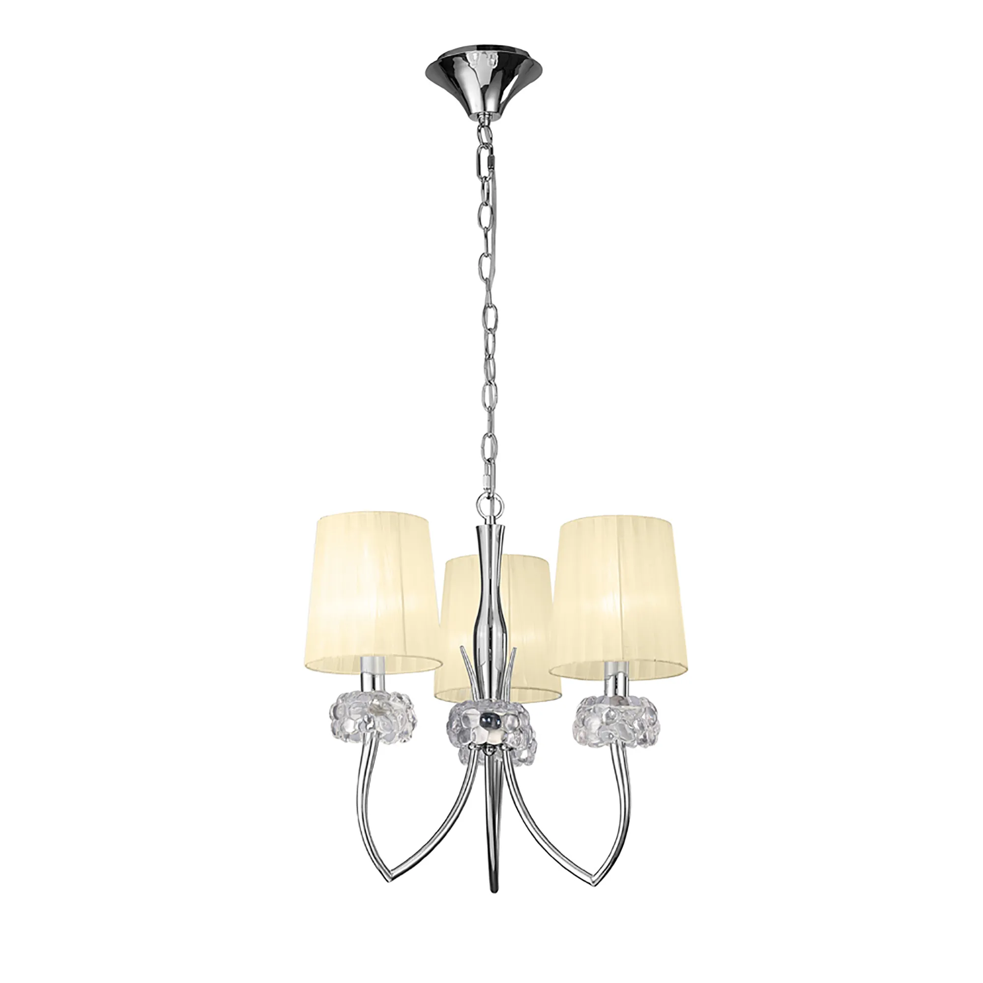 M4633/CS  Loewe Pendant 3 Light